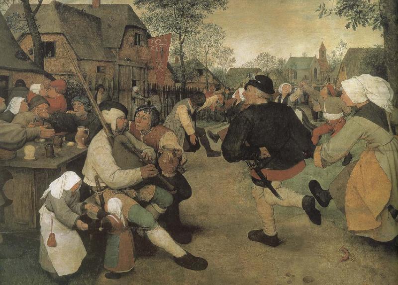 Pieter Bruegel Farmers Dance oil painting picture
